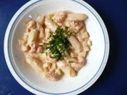 Spargel - Salat mit Flusskrebsen - Rezept