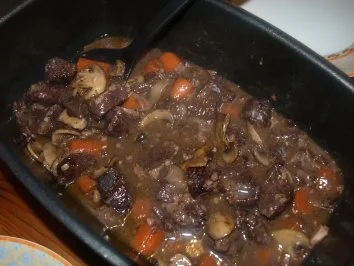 Boeuf Bourguignon - Rezept