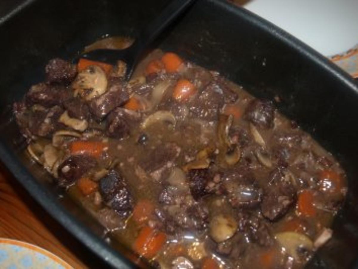 Boeuf Bourguignon - Rezept mit Bild - kochbar.de