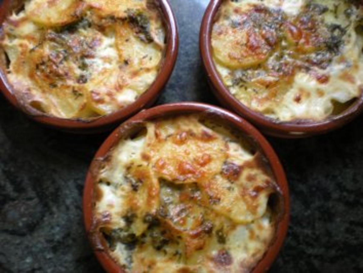 GRATIN: Kartoffelgratin mit Kräutern - Rezept