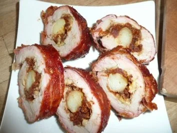 Rezept: HAUPTGERICHT/FLEISCH:Schweinefilet gefüllt 2 HAUPTGERICHT/FLEISCH:Schweinefilet gefüllt 2 - Rezept