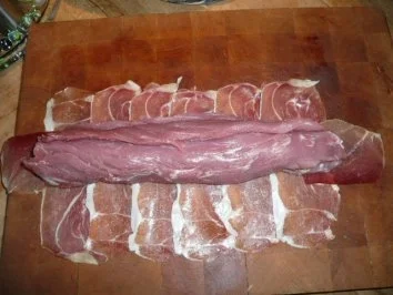 Rezept: HAUPTGERICHT/FLEISCH:Schweinefilet gefüllt 2 Bild Nr. 4 HAUPTGERICHT/FLEISCH:Schweinefilet gefüllt 2 - Rezept - Bild Nr. 4