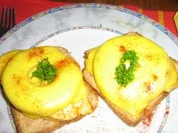 Hähnchenbrustfilet Hawaii auf Toast überbacken - Rezept