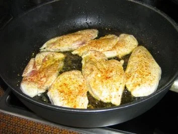 Hähnchenbrustfilet Hawaii auf Toast überbacken - Rezept - Bild Nr. 3