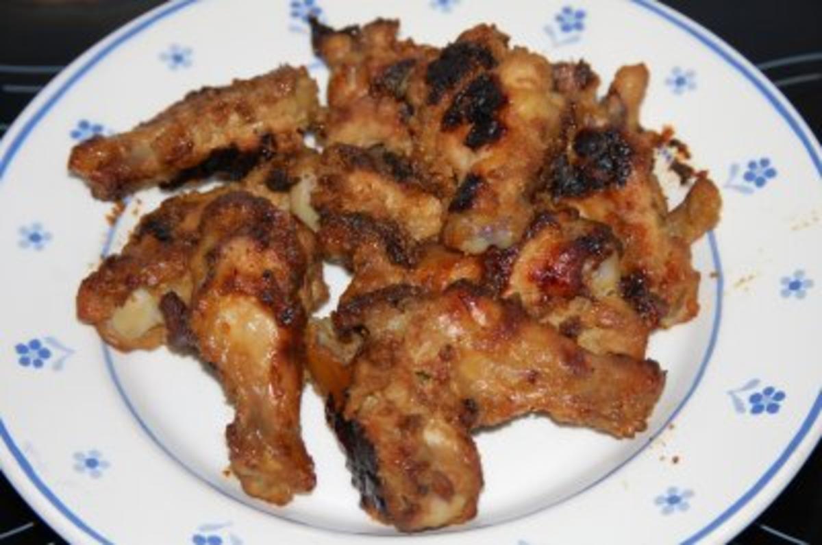 Chicken Wings mit Honig-Senf Marinade - Rezept - Bild Nr. 3