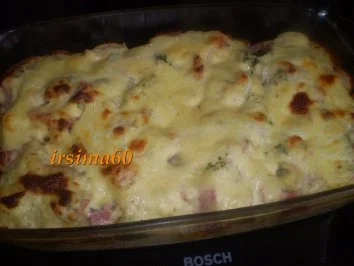 Blumenkohl Auflauf mit einer Käsesoße überbacken - Rezept - Bild Nr. 8