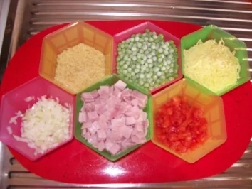 Rezept: Risotto mit Erbsen und Schinken Risotto mit Erbsen und Schinken - Rezept