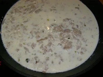 Rezept: Spaghetti mit Thunfischsahnesoße Bild Nr. 2 Spaghetti mit Thunfischsahnesoße - Rezept - Bild Nr. 2