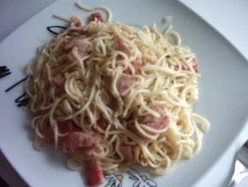 Spagetti mit Jagdwurst - Rezept - Bild Nr. 2