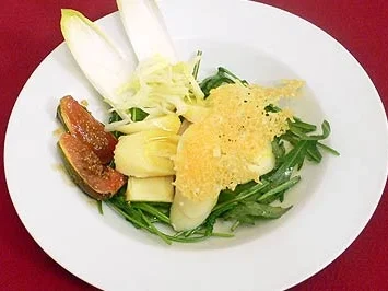 Rezept: Palmherzensalat mit Chicorée und Feigen "Salada de palmito com chicória e figos" Bild Nr. 9 Palmherzensalat mit Chicorée und Feigen "Salada de palmito com chicória e figos" - Rezept - Bild Nr. 9