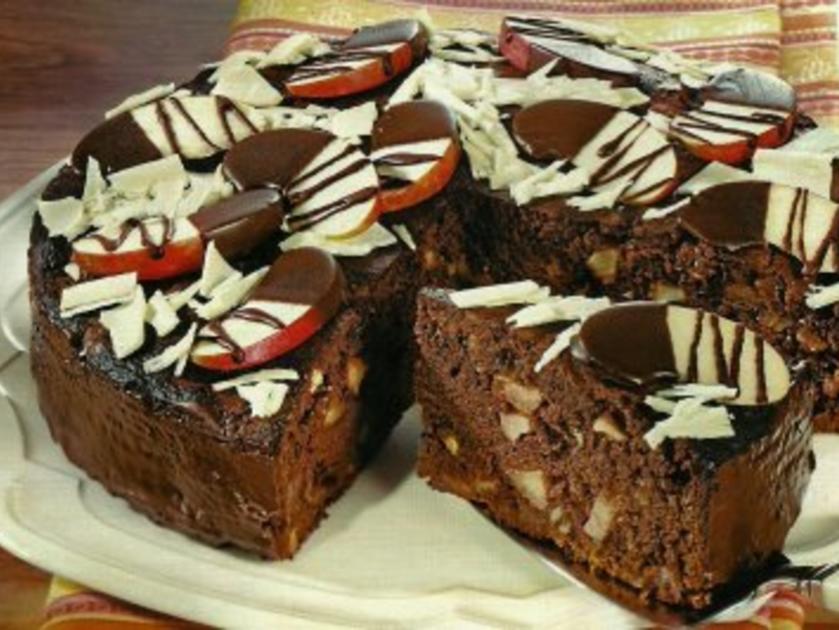 Schokoladen Apfel Torte - einfach - von 150Koko678 Schokoladen Apfel Torte - einfach - von 150Koko678