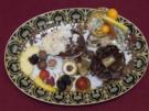 Dessert a la Louis XIV - Braune und weiße Mousse au Chocolat (Harald Glööckler) - Rezept