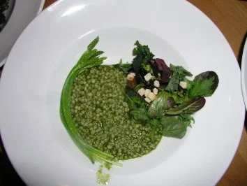 Bärlauchgraupen- Risotto mit Rotbarbenfilet und - Rezept - Bild Nr. 2