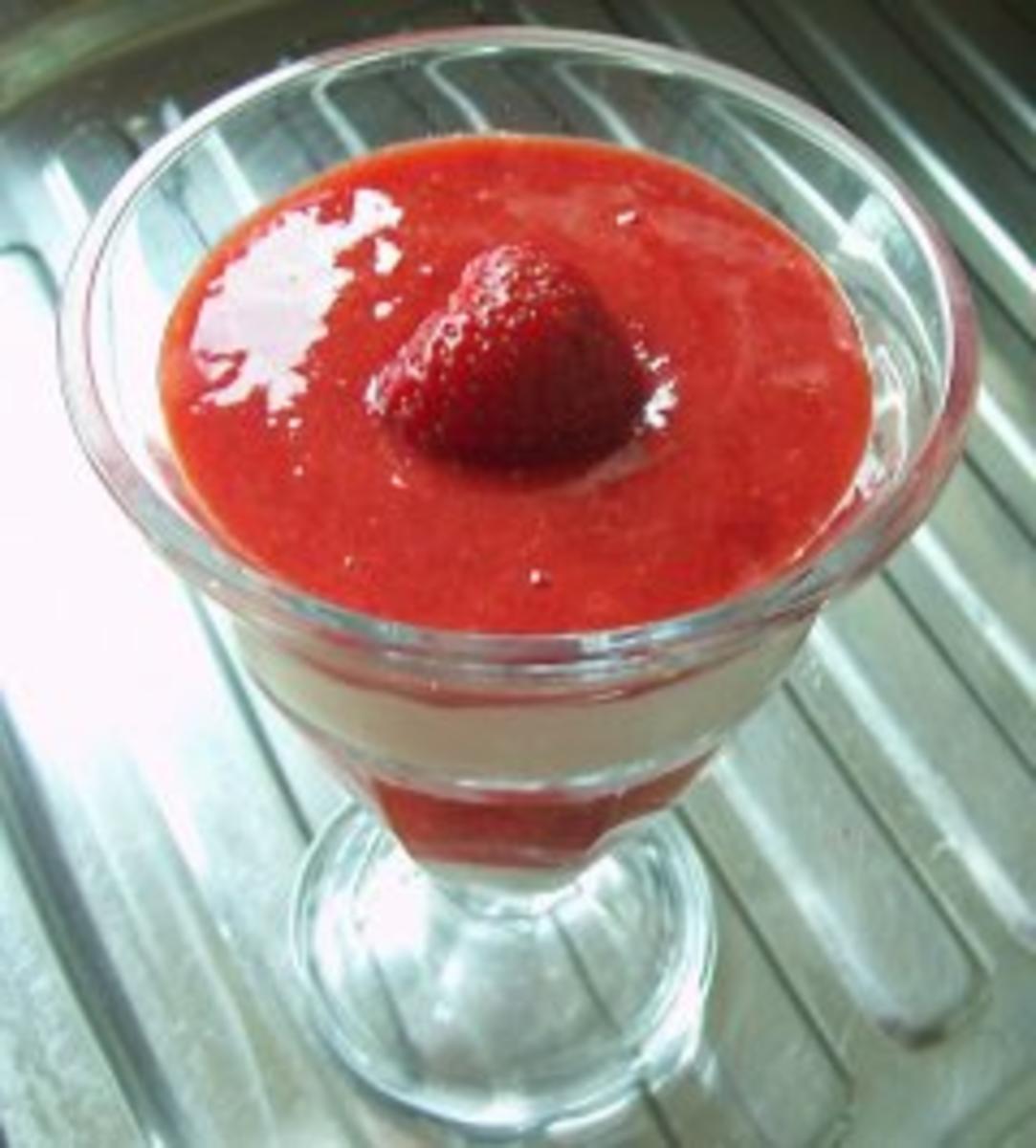 Dessert: Mascarpone-Creme mit Erdbeeren-Püree - Rezept - Bild Nr. 2