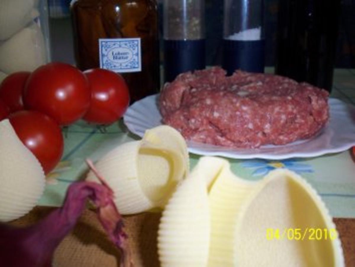 Bilder für Überbackene Conchiglioni - Rezept