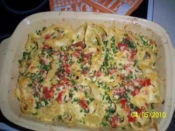 Rezept: Überbackene Conchiglioni Bild Nr. 4 Überbackene Conchiglioni - Rezept - Bild Nr. 4