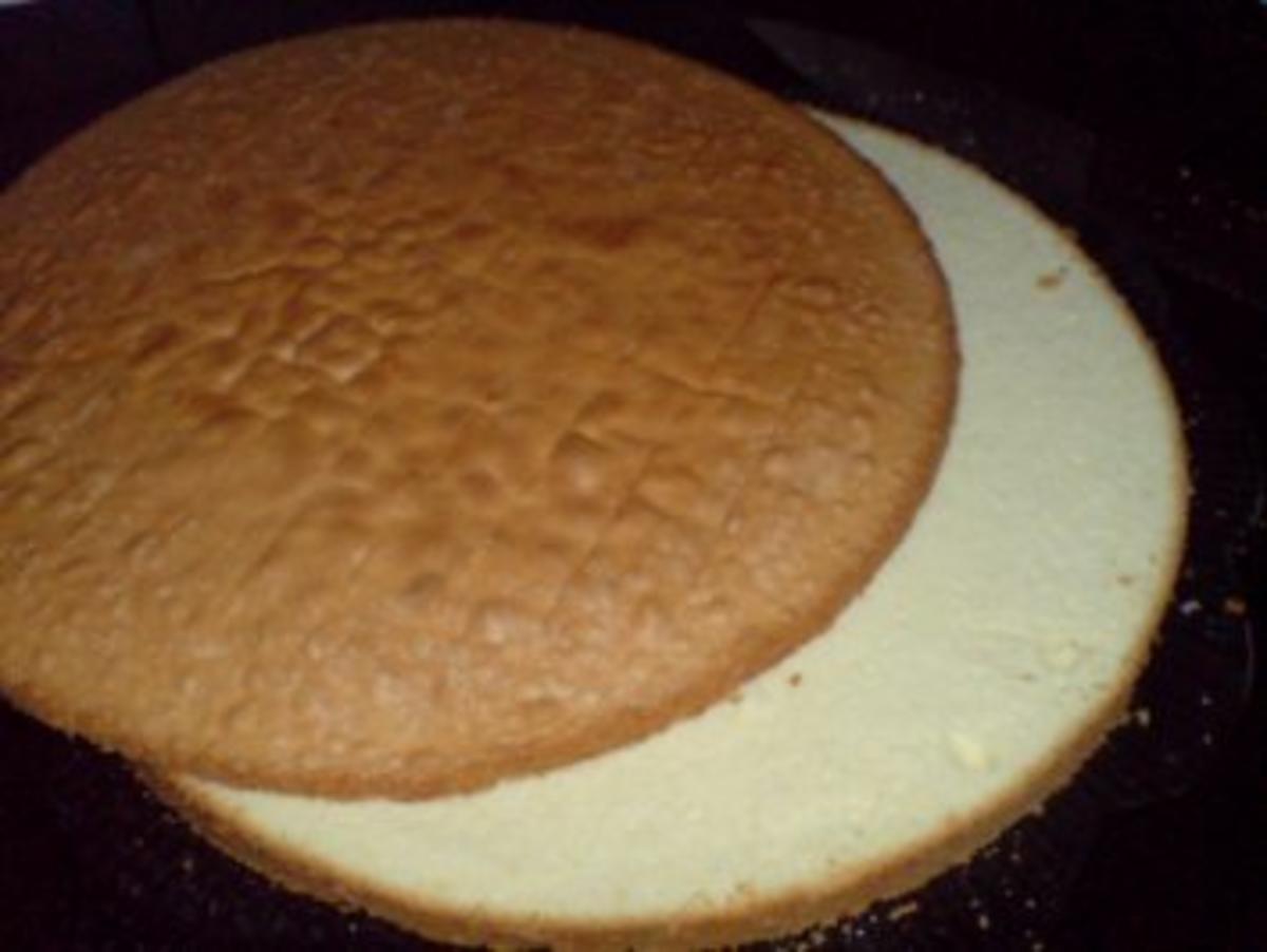 Biskuitboden z.B. für Sahnetorten oder Quarksahnetorten - Rezept mit ...