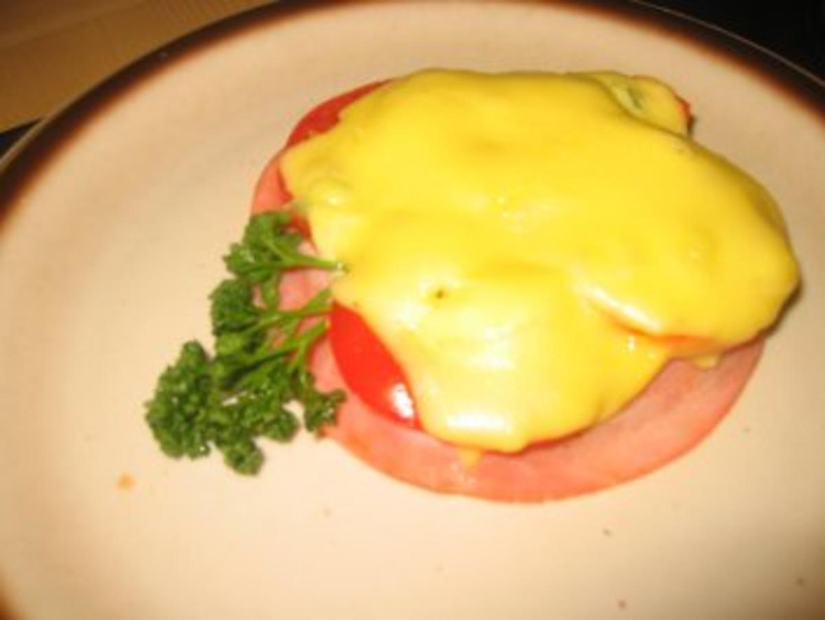 Snack: Tomaten-Schinken Toast - Rezept Durch Pimperle