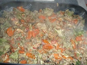 Gemüse-Hack unter Blätterteig - Rezept - Bild Nr. 11