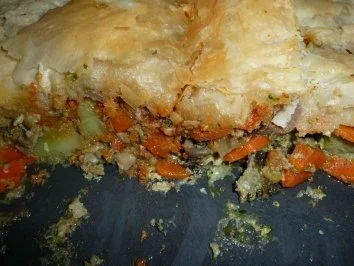 Gemüse-Hack unter Blätterteig - Rezept - Bild Nr. 14