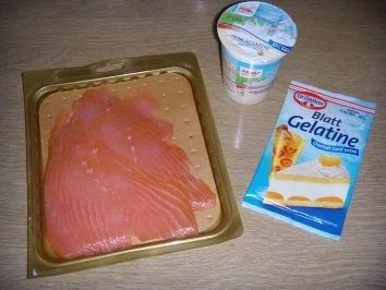 Lachsmousse mit grünem Spargel und Zuckerschoten - Rezept - Bild Nr. 2