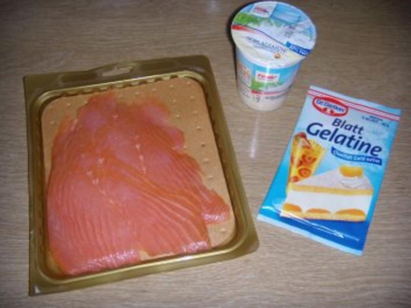 Lachsmousse mit grünem Spargel und Zuckerschoten - einfach - 193 kcal/100g