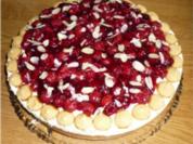 Rezept: Amaretti-Kirsch-Kuchen Amaretti-Kirsch-Kuchen - Rezept