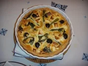 Spargel-Tarte mit Schafskäse - Rezept