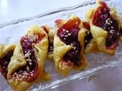 Blätterteig-Kirsch-Teilchen - Rezept