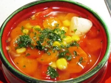 Rezept: Hühncheneintopf mit Chili Hühncheneintopf mit Chili - Rezept