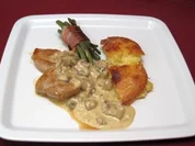Schweinefilets an Kartoffel-Tarte und grünen Bohnen - VIP-Tribüne - Rezept - Bild Nr. 2