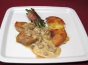 Schweinefilets an Kartoffel-Tarte und grünen Bohnen - VIP-Tribüne - Rezept - Bild Nr. 2