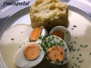 Eier in Senfsauce - Rezept