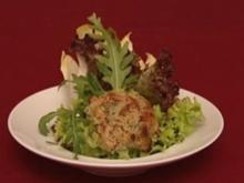 Salatvariationen mit gratiniertem Ziegenkäse (Peer Kusmagk) - Rezept