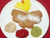 Dinkel-Zimtwaffeln mit Fruchtmus - Rezept - Bild Nr. 9