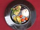 Rotbarschfilet mit Sesamsoße und gerösteten Pinienkernen - Rezept - Bild Nr. 2