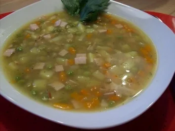 Erbsensuppe - Rezept