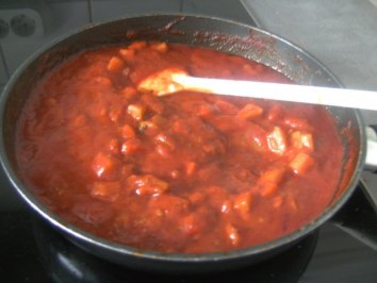 Spagetti in Gemüse-Tomaten-Soße - Rezept - Bild Nr. 9