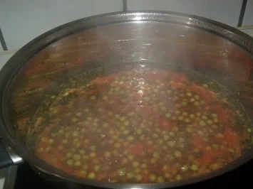 Jachanet Basella - Erbseneintopf - Rezept - Bild Nr. 7