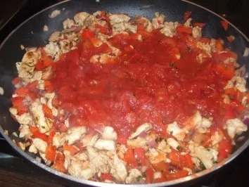 Lasagne mit Hähnchen - Rezept - Bild Nr. 4