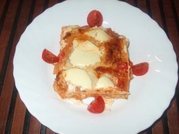 Lasagne mit Hähnchen - Rezept