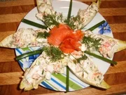 Chicoree mit Räucherlachs - Rezept