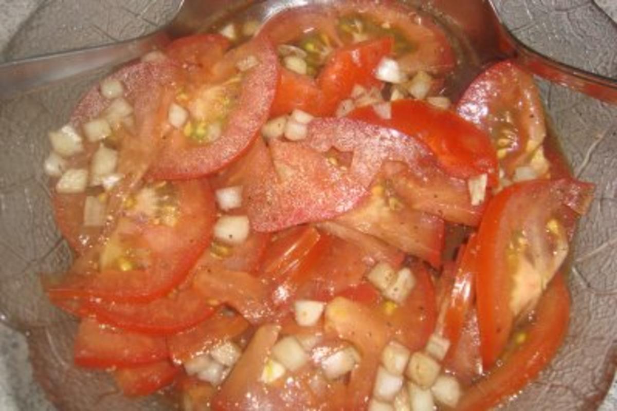 Salate: Brigittes Tomatensalat Nr. 1 - Rezept