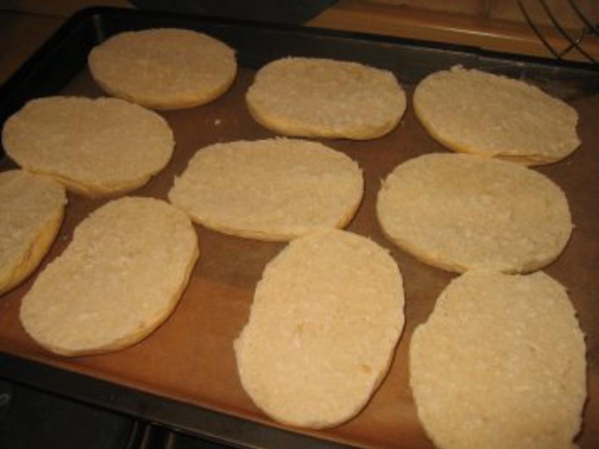 Party: Hackfleisch Käse Semmeln - einfach - 187 kcal/100g