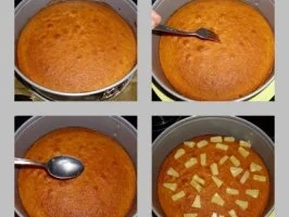 Rezept: Kuchen/Torte...Ananas-Frischkäse-Torte Bild Nr. 5 Kuchen/Torte...Ananas-Frischkäse-Torte - Rezept - Bild Nr. 5