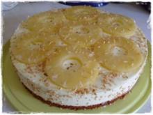 Kuchen/Torte...Ananas-Frischkäse-Torte - Rezept
