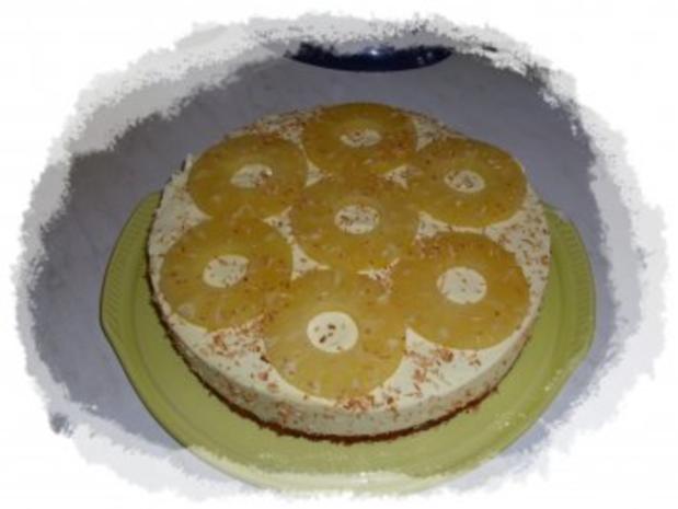 Kuchen/Torte...Ananas-Frischkäse-Torte - Rezept - kochbar.de