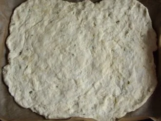 Rezept: Vegetarisches - Zwiebelpizza à la Katja Bild Nr. 2 Vegetarisches - Zwiebelpizza à la Katja - Rezept - Bild Nr. 2