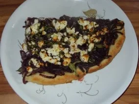 Rezept: Vegetarisches - Zwiebelpizza à la Katja Vegetarisches - Zwiebelpizza à la Katja - Rezept