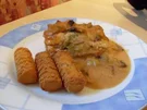 Geschmorte-Lauch-Schnitzel - Rezept